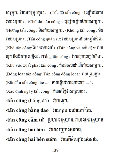 Từ điển Việt Khmer