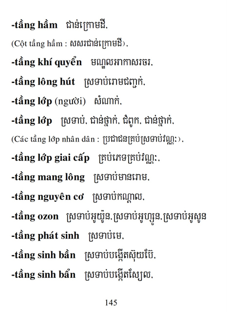 Từ điển Việt Khmer