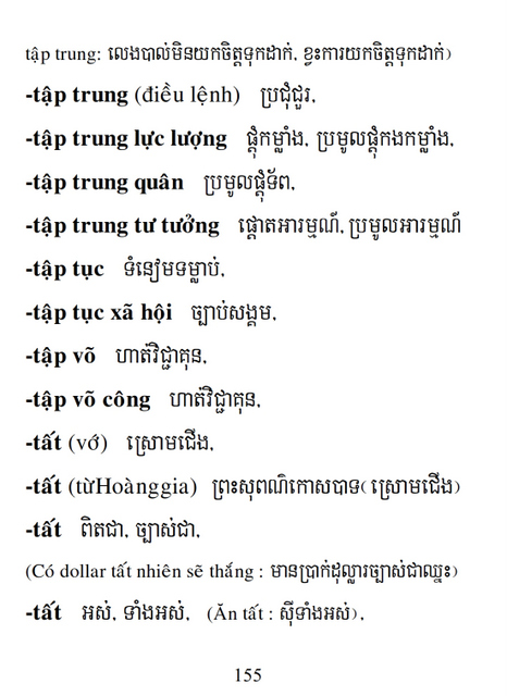 Từ điển Việt Khmer