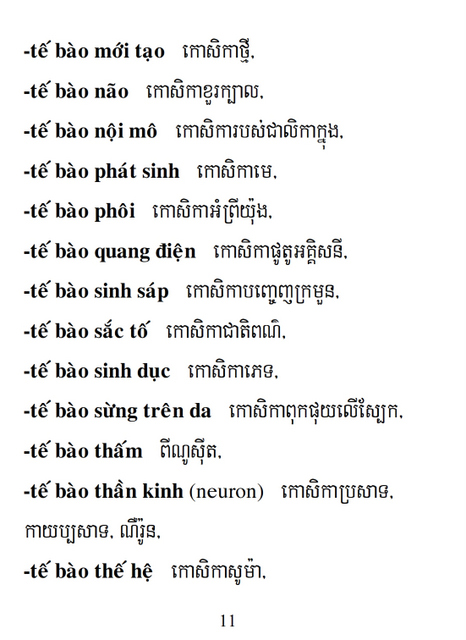 Từ điển Việt Khmer