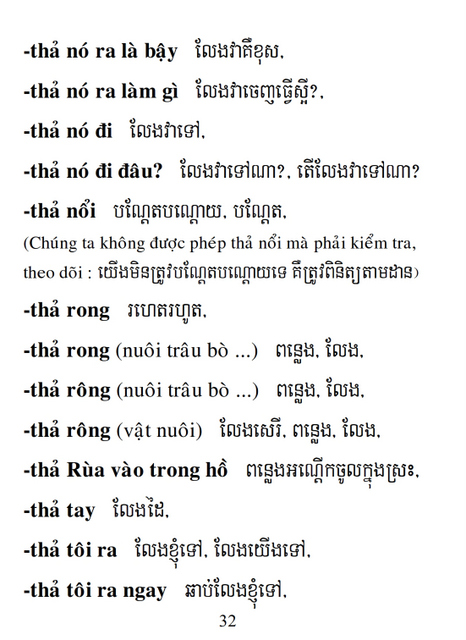 Từ điển Việt Khmer