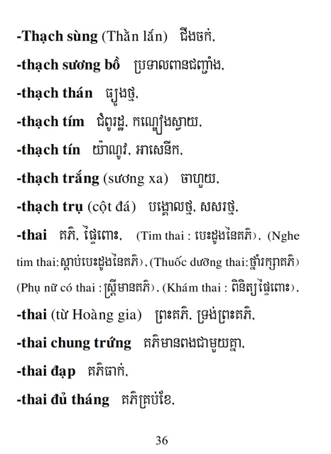 Từ điển Việt Khmer