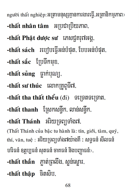 Từ điển Việt Khmer