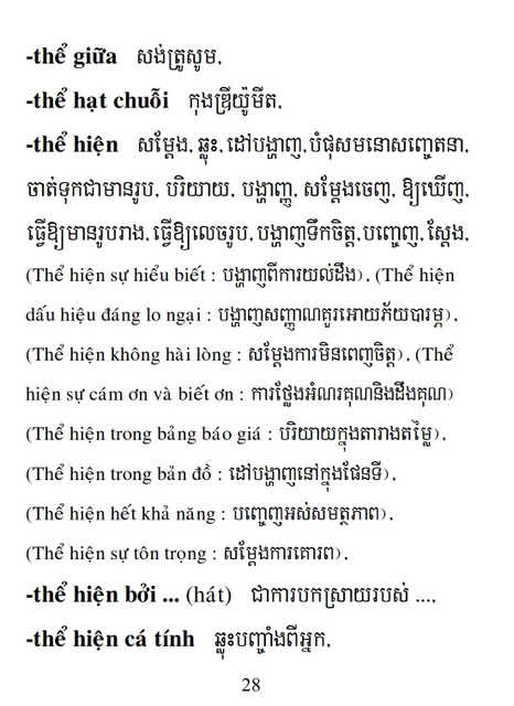 Từ điển Việt Khmer