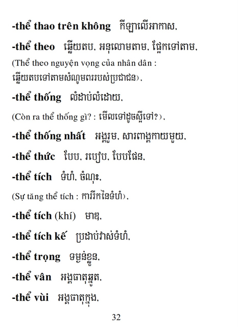 Từ điển Việt Khmer