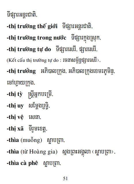 Từ điển Việt Khmer