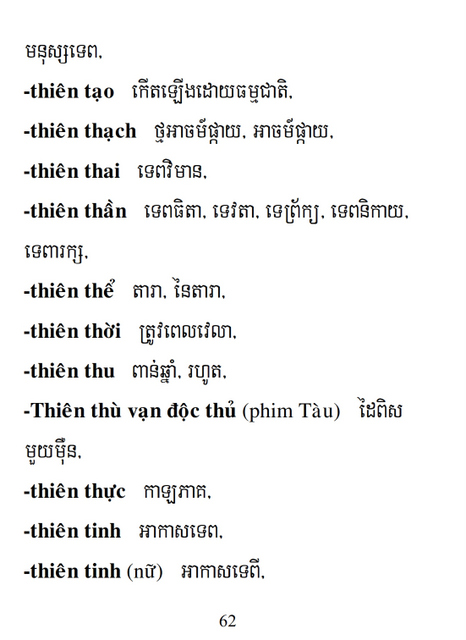 Từ điển Việt Khmer