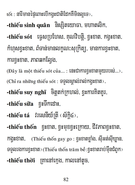 Từ điển Việt Khmer