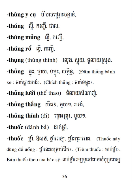 Từ điển Việt Khmer