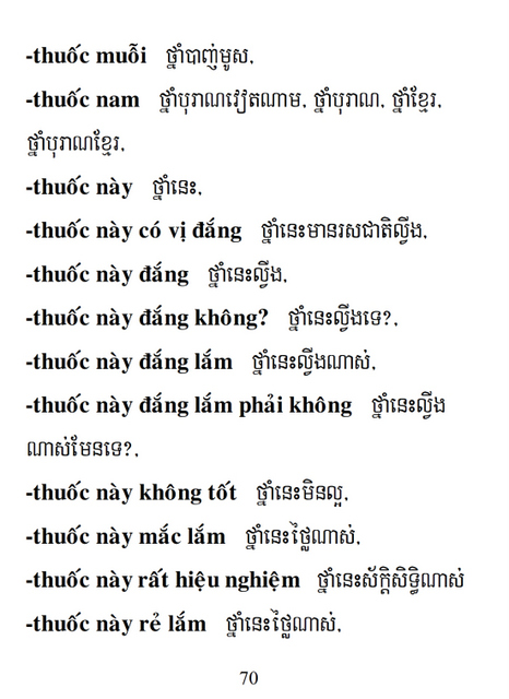 Từ điển Việt Khmer