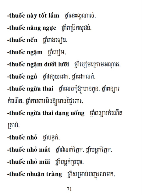 Từ điển Việt Khmer