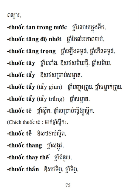 Từ điển Việt Khmer