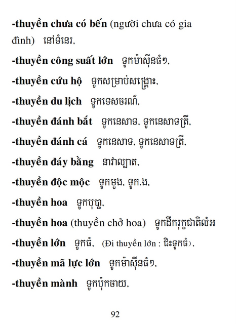 Từ điển Việt Khmer