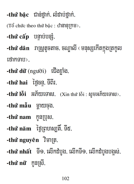 Từ điển Việt Khmer