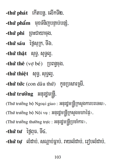 Từ điển Việt Khmer