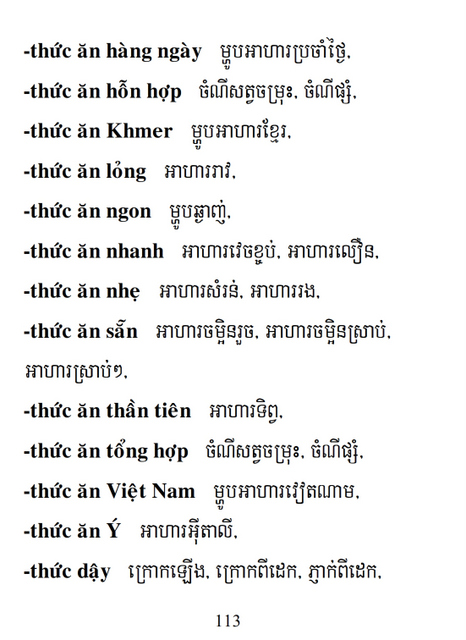 Từ điển Việt Khmer