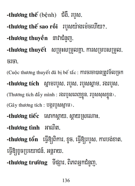 Từ điển Việt Khmer