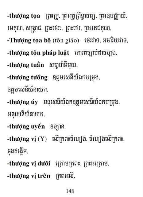 Từ điển Việt Khmer