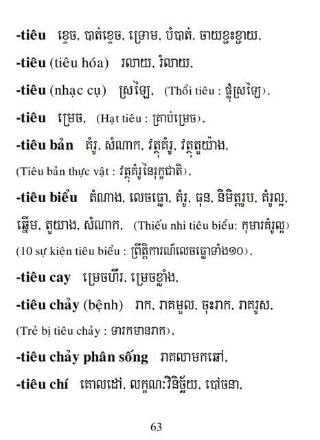 Từ điển Việt Khmer