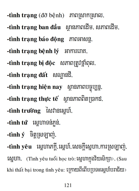 Từ điển Việt Khmer