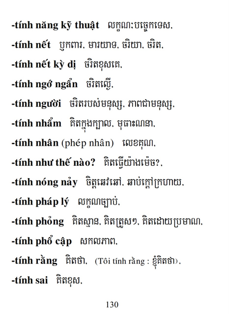 Từ điển Việt Khmer