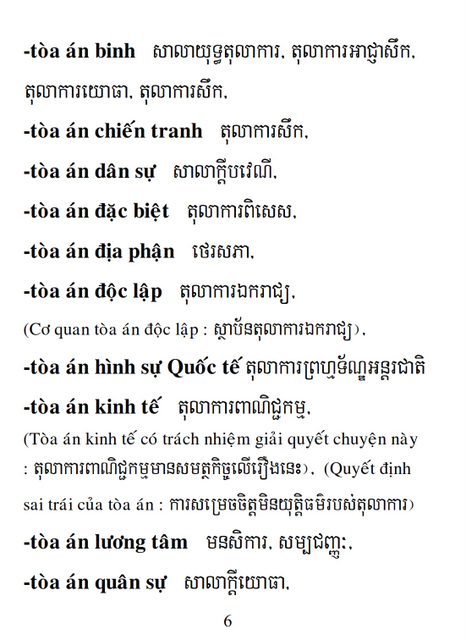 Từ điển Việt Khmer