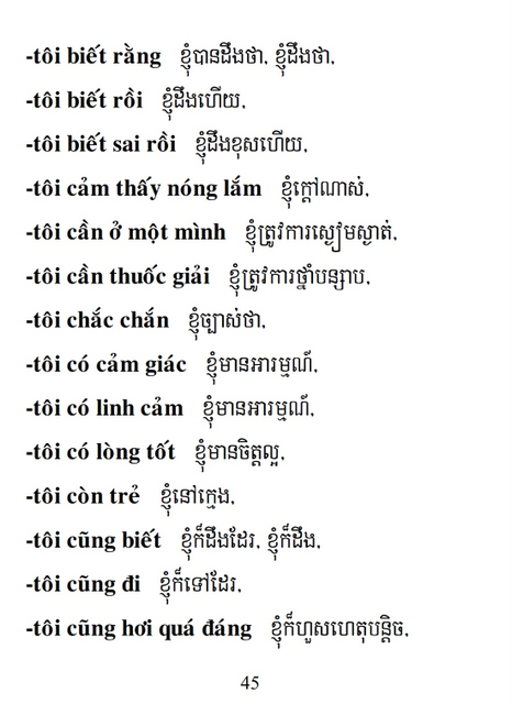 Từ điển Việt Khmer