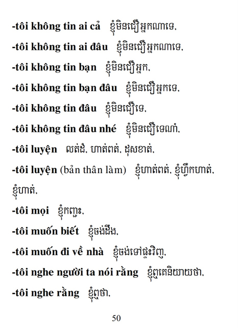 Từ điển Việt Khmer