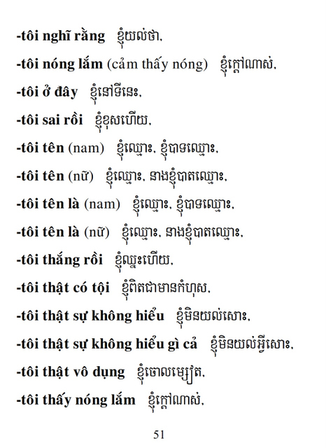 Từ điển Việt Khmer