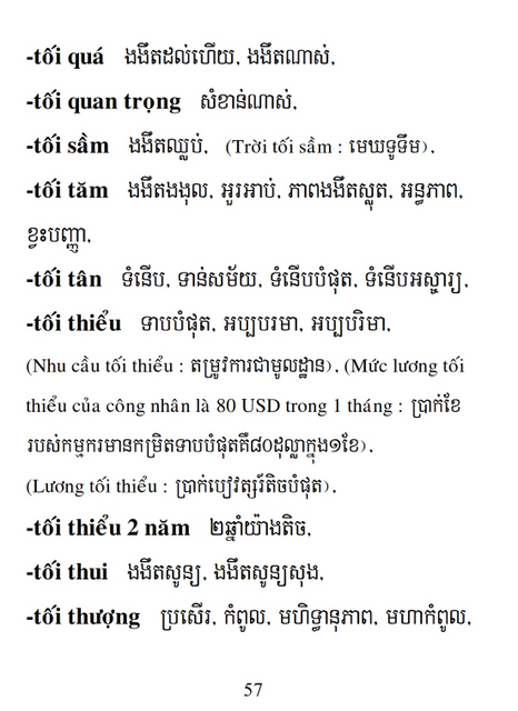 Từ điển Việt Khmer