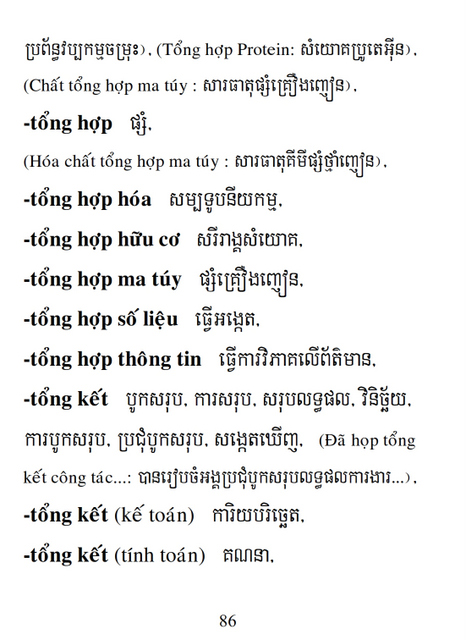 Từ điển Việt Khmer