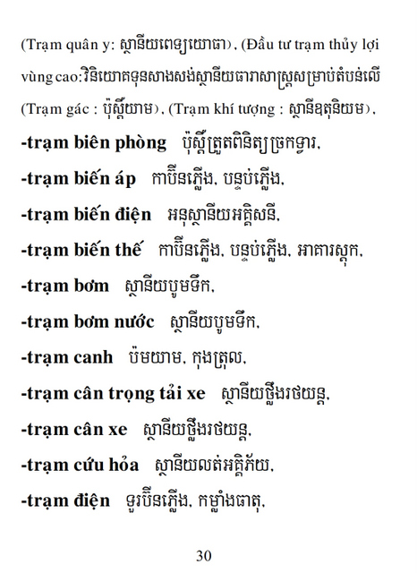 Từ điển Việt Khmer