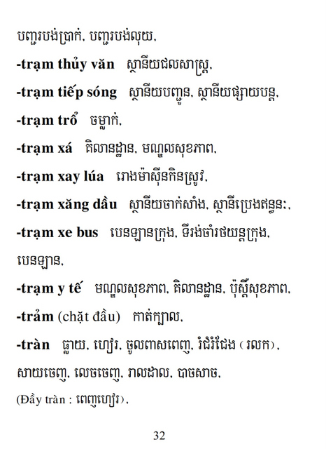 Từ điển Việt Khmer