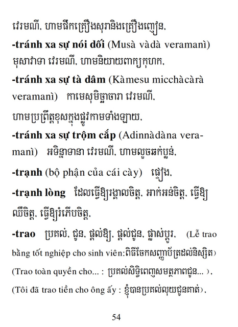 Từ điển Việt Khmer