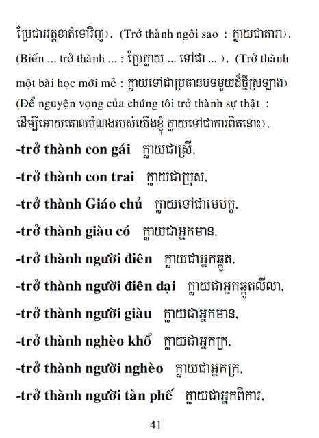 Từ điển Việt Khmer