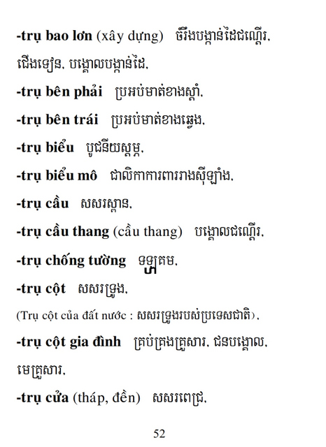 Từ điển Việt Khmer