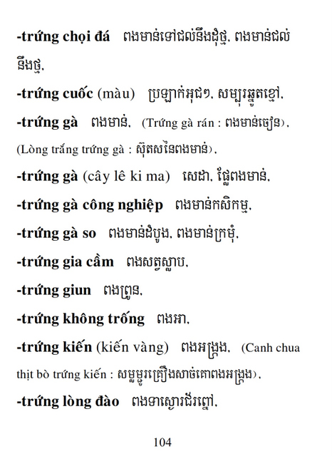 Từ điển Việt Khmer