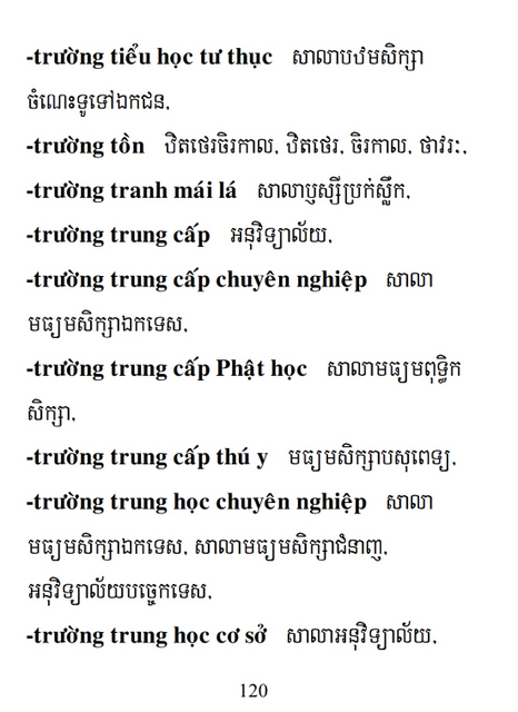 Từ điển Việt Khmer