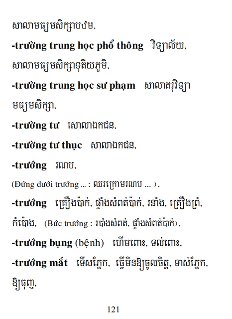 Từ điển Việt Khmer