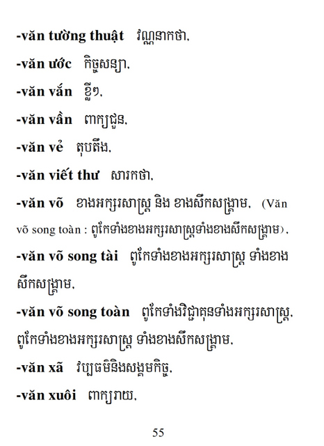 Từ điển Việt Khmer