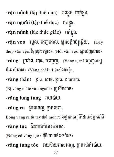 Từ điển Việt Khmer