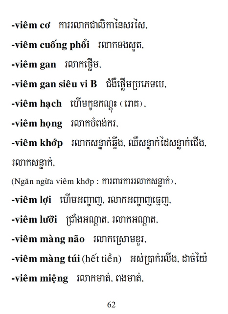 Từ điển Việt Khmer