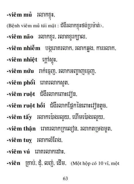 Từ điển Việt Khmer