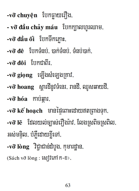 Từ điển Việt Khmer