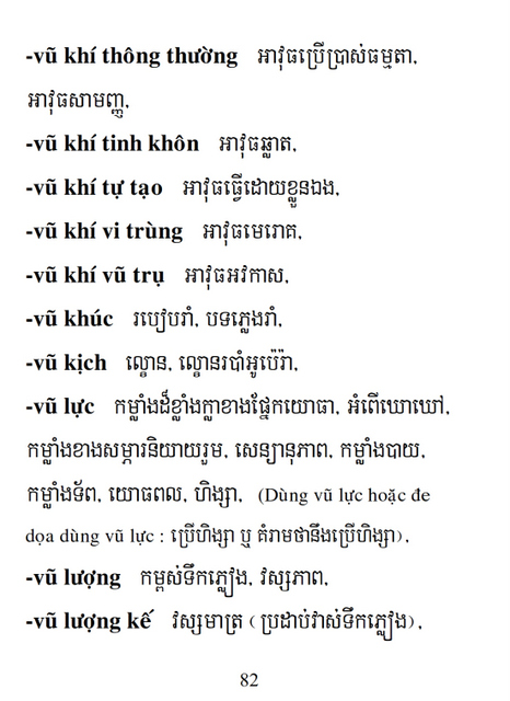 Từ điển Việt Khmer