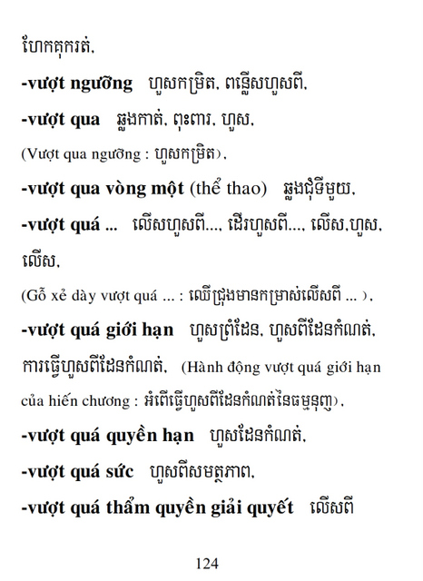 Từ điển Việt Khmer