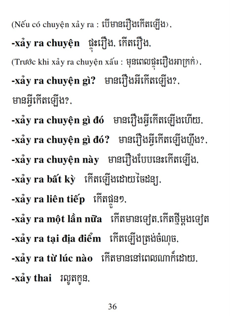 Từ điển Việt Khmer