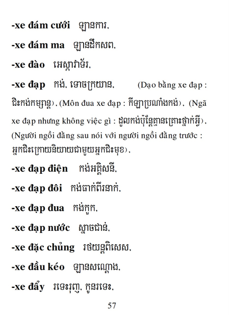 Từ điển Việt Khmer