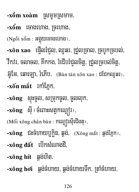 Từ điển Việt Khmer