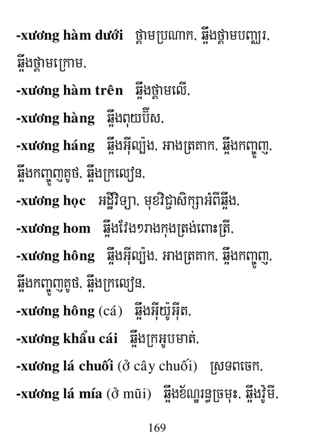 Từ điển Việt Khmer